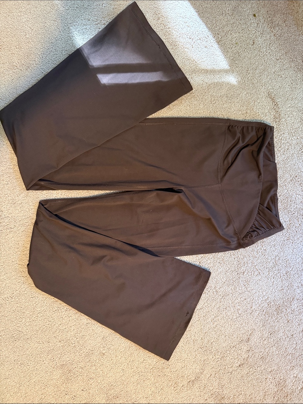 Yogalicious Women's Brown Pull-On Leggings